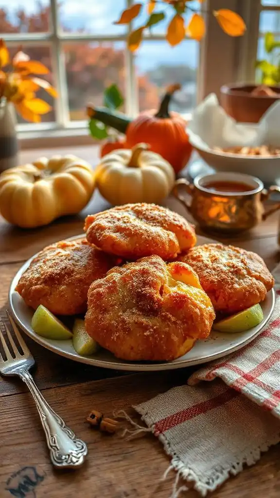 homemade apple fritters recipe