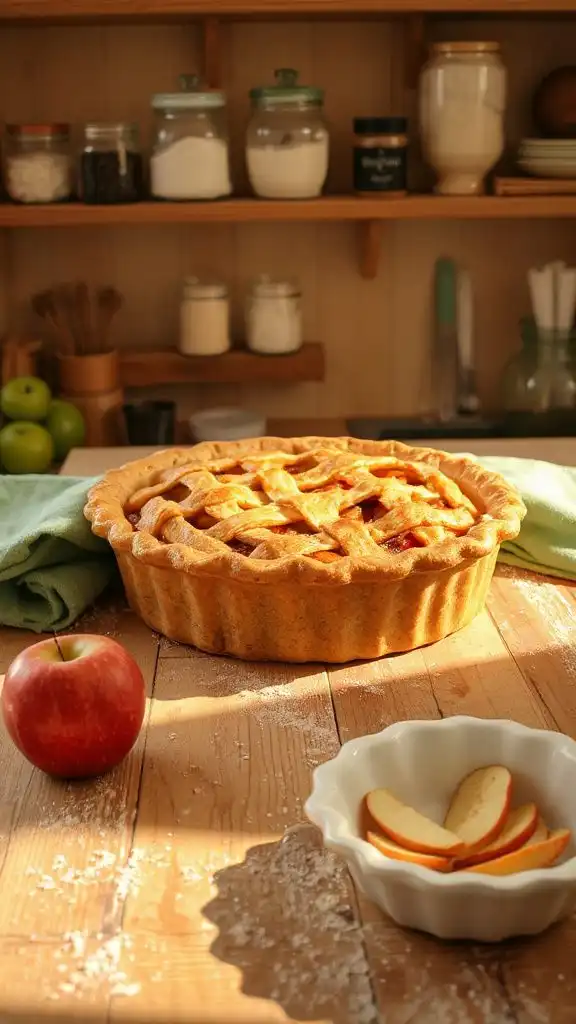 homemade apple pie recipe
