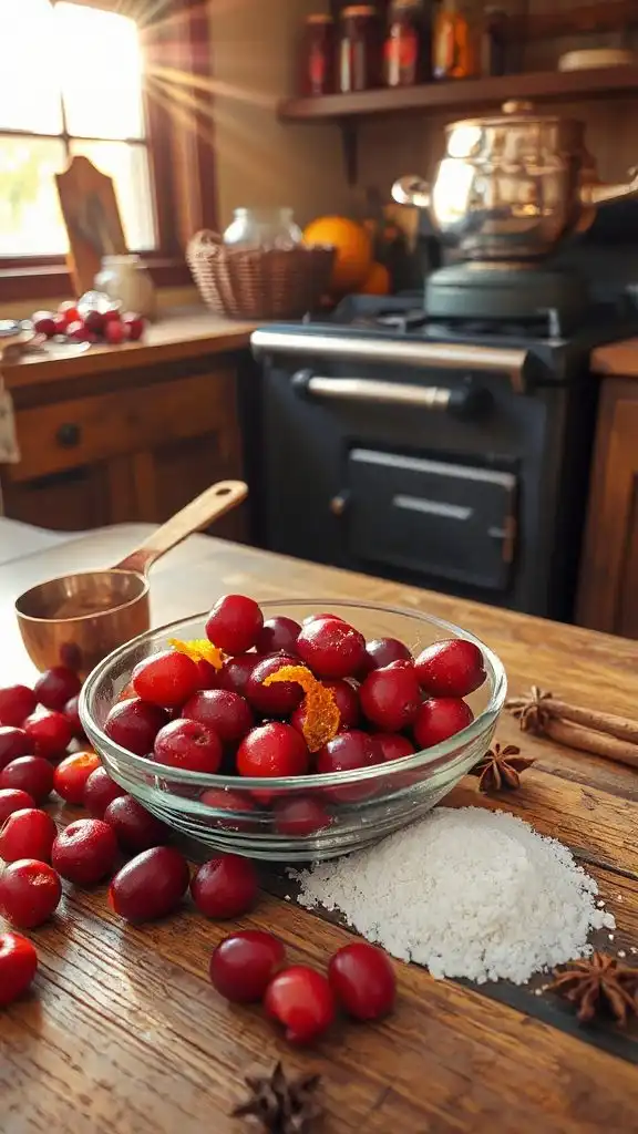 homemade cranberry sauce recipe