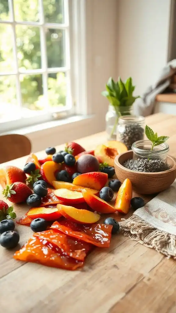 homemade fruit leather recipe