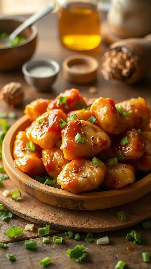 honey garlic chicken bites honey garlic chicken bites
