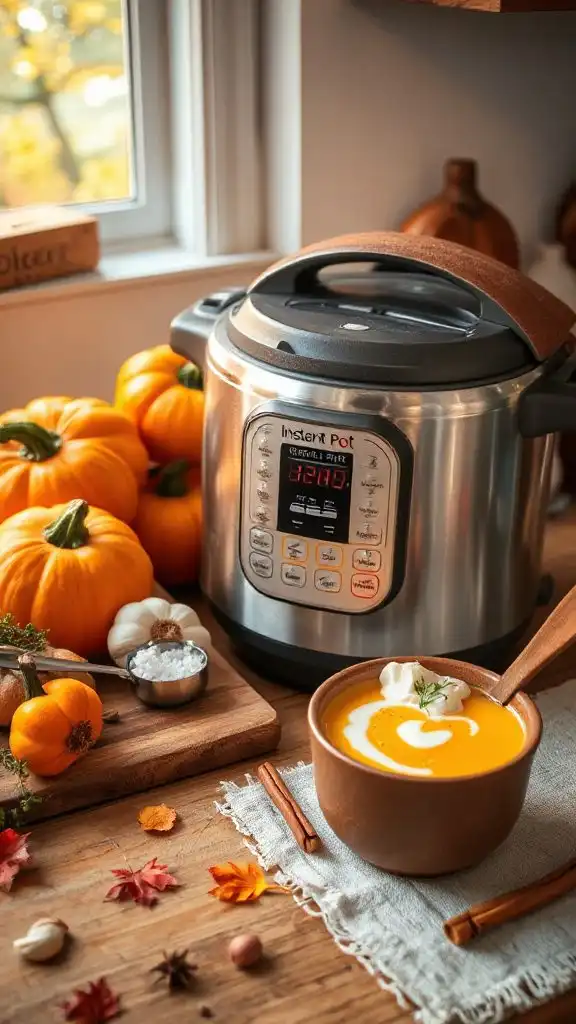 instant pot pumpkin soup