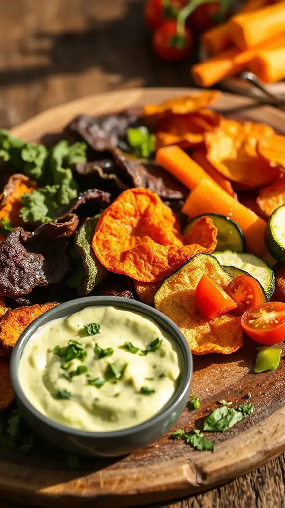 irresistible healthy veggie chips