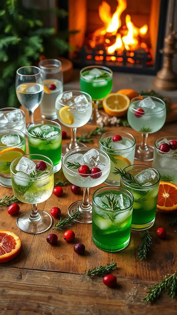 juniper based winter cocktails recipes