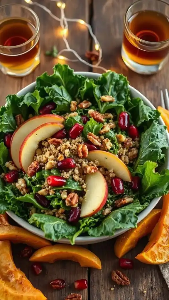 kale apple quinoa salad kale apple quinoa salad