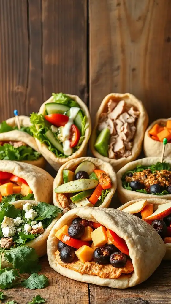 kid friendly pita lunch ideas