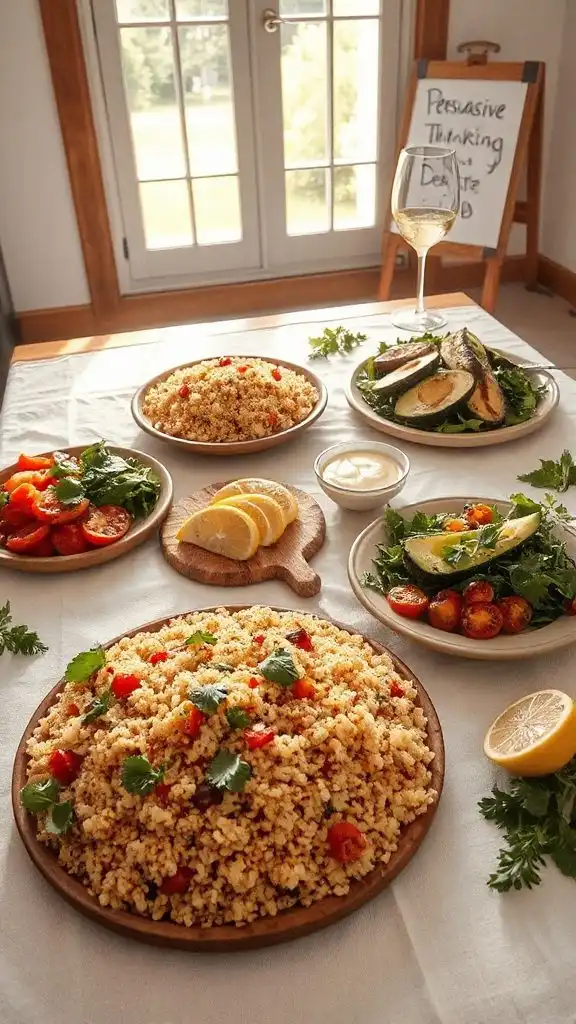 lemon garlic quinoa recipe