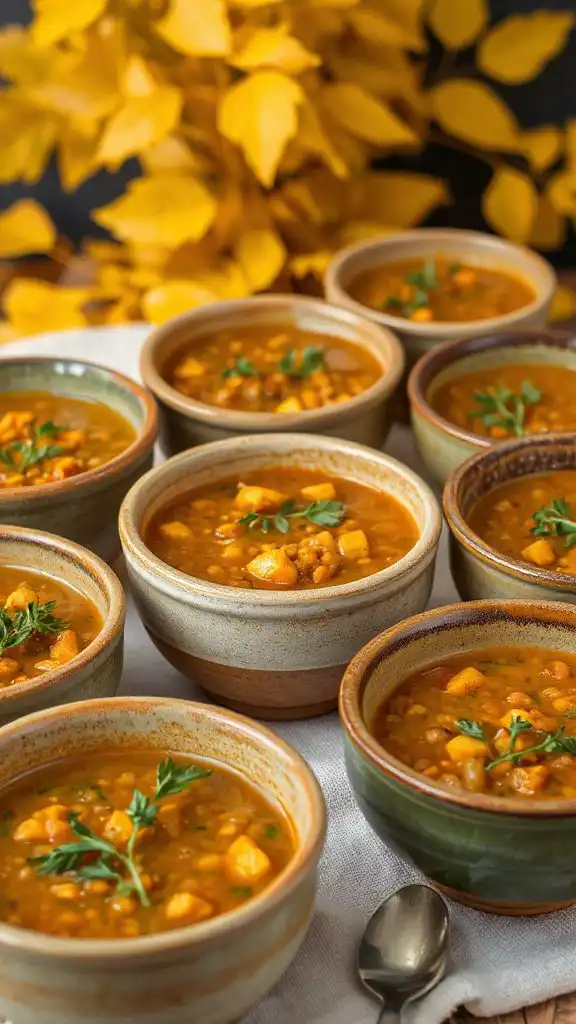 lentil soup meal prep