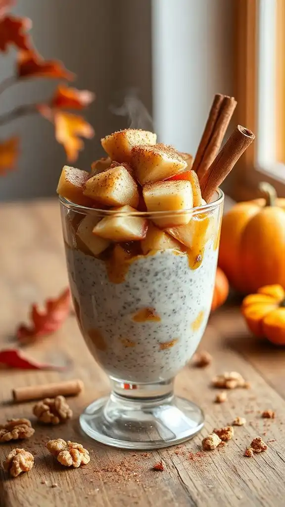 maple apple chia parfait recipe maple apple chia parfait recipe