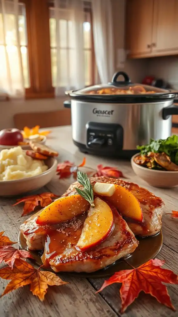 maple apple pork chops recipe maple apple pork chops recipe