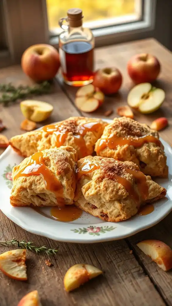 maple apple scones recipe
