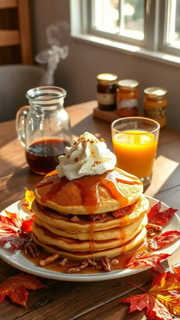 maple bacon pancake delight