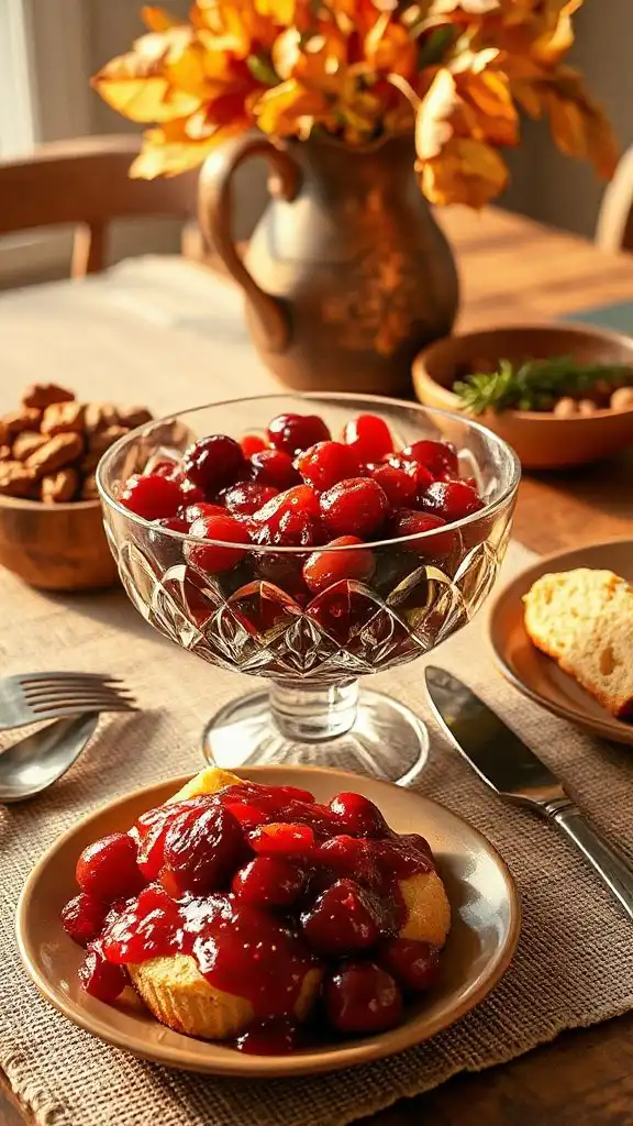 maple bourbon cranberry sauce recipe