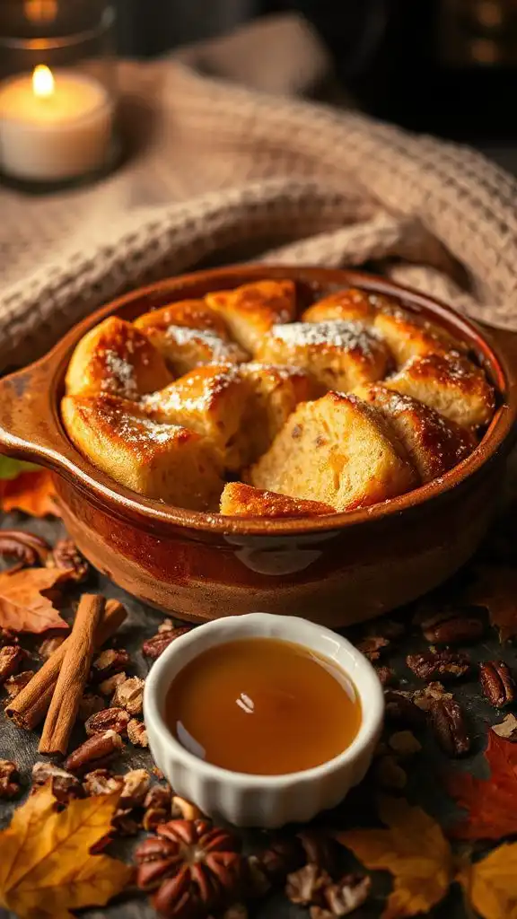 maple bread pudding recipe