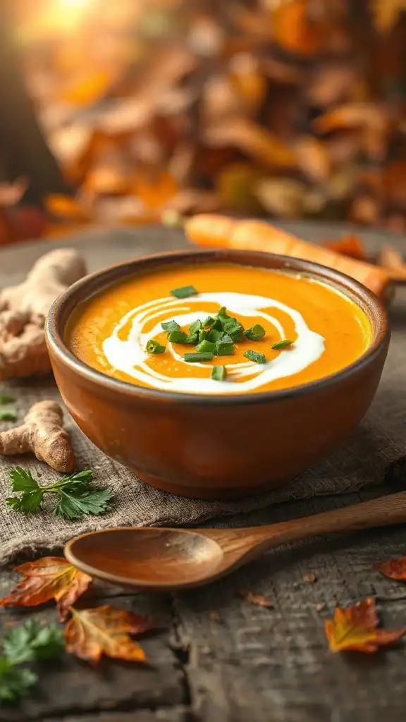 maple carrot ginger soup maple carrot ginger soup