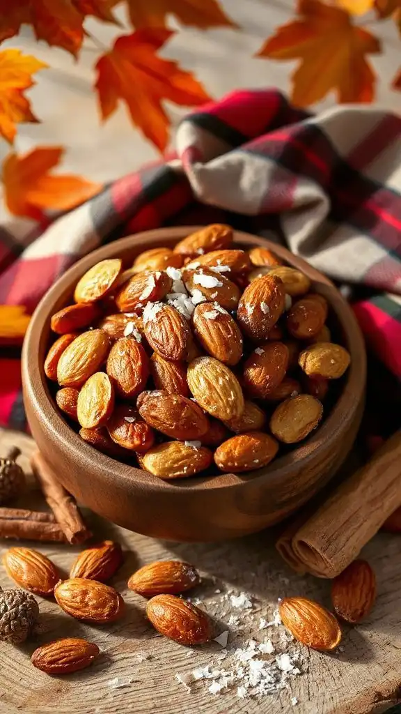 maple coconut almond snack