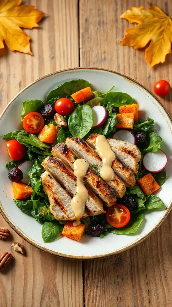 maple dijon chicken salad