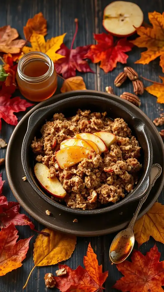 maple flavored apple dessert recipe