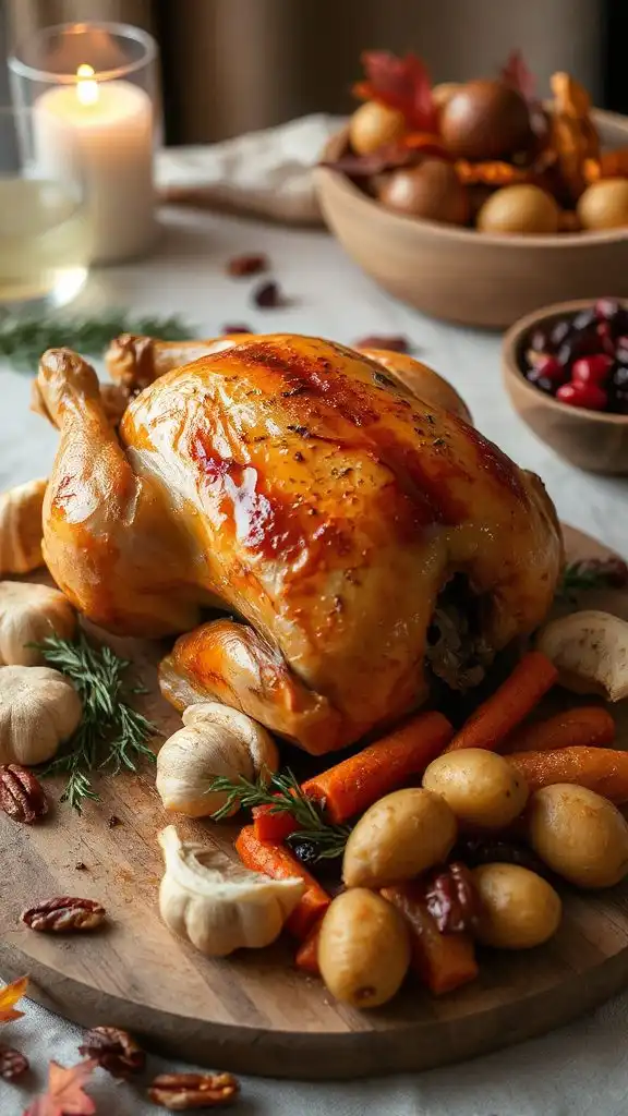 maple garlic roasted chicken maple garlic roasted chicken