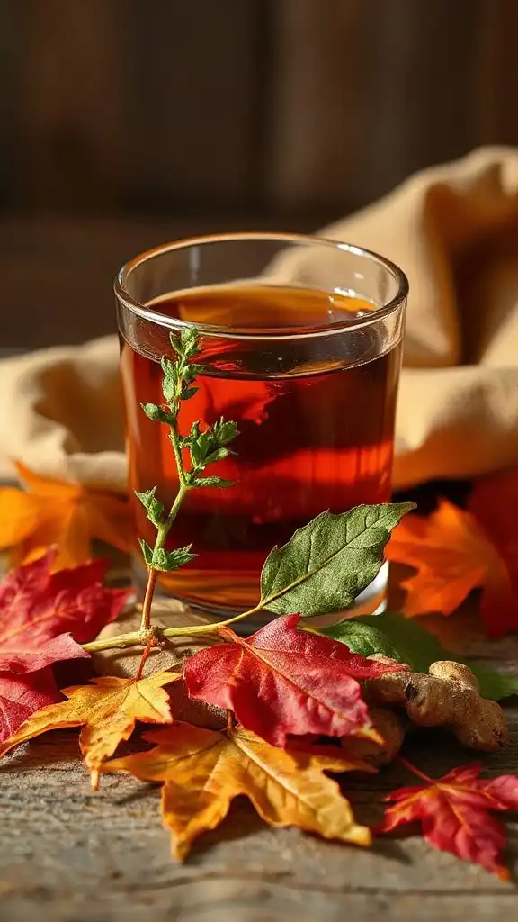 maple ginger bourbon blend