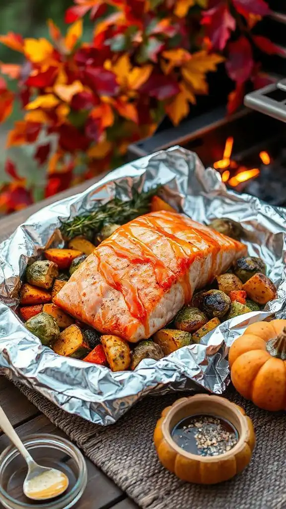 maple glazed grilled salmon maple glazed grilled salmon