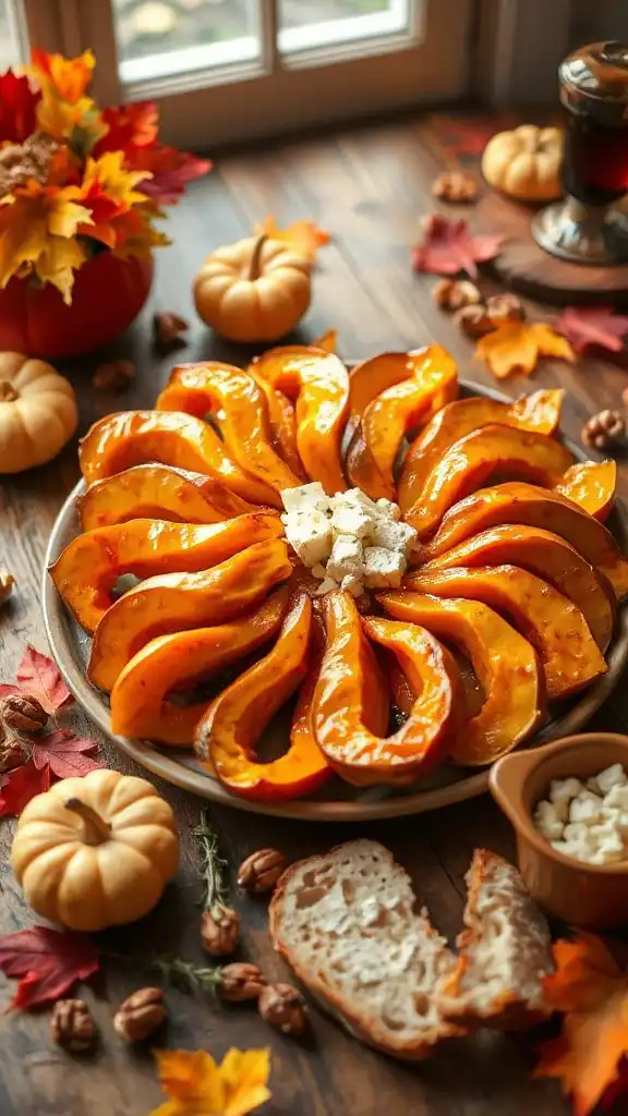 maple glazed roasted butternut squash