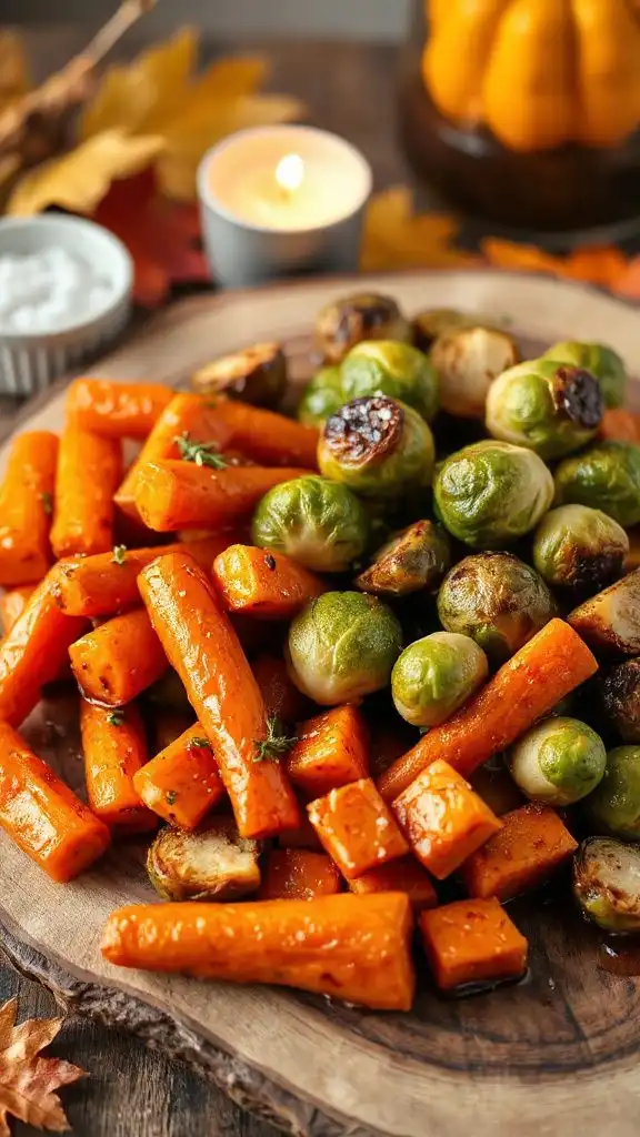 maple glazed vegetable side dish