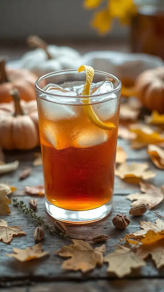 maple lemon cardamom tonic