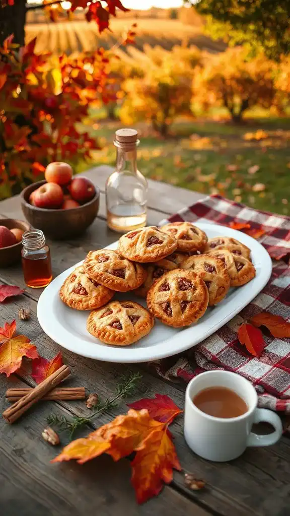 maple pecan apple hand pies