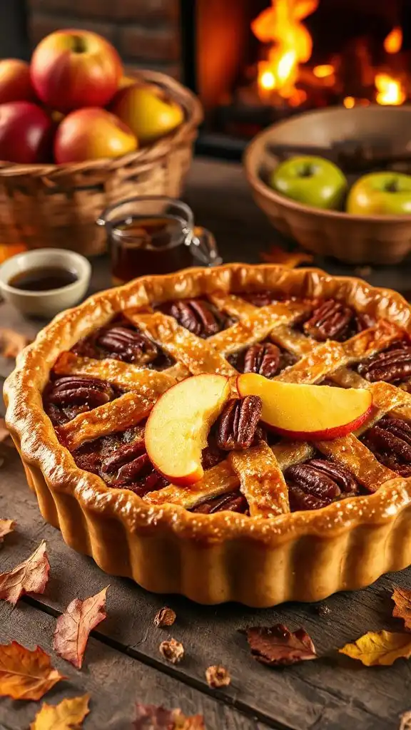 maple pecan apple pie maple pecan apple pie