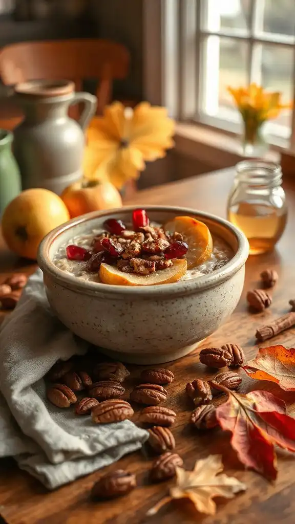 maple pecan baked oatmeal