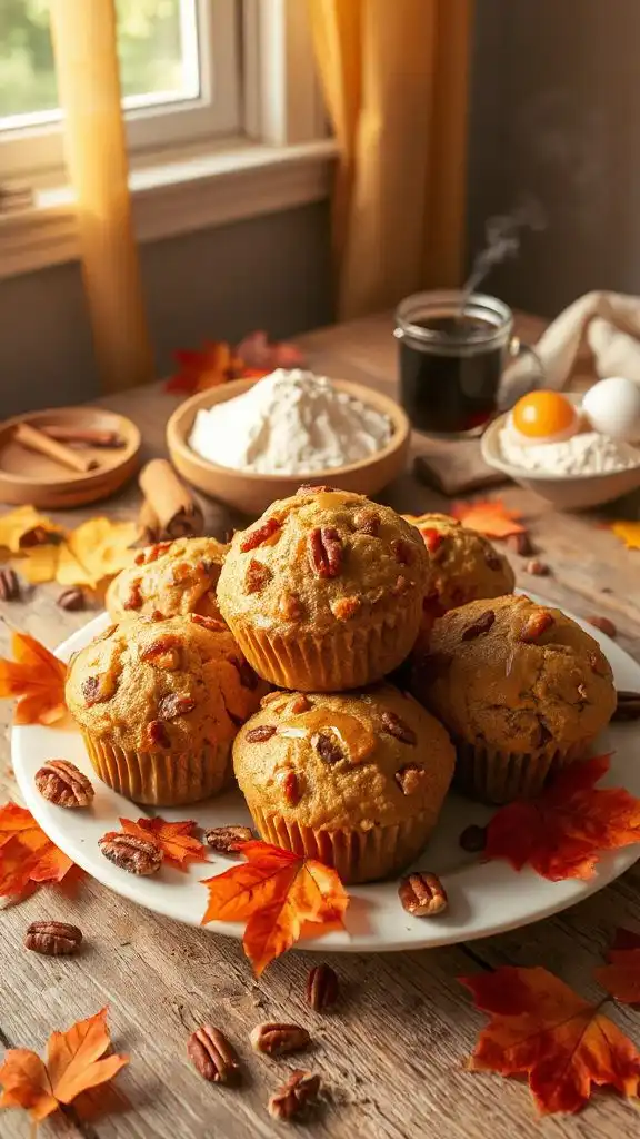 maple pecan muffin recipe