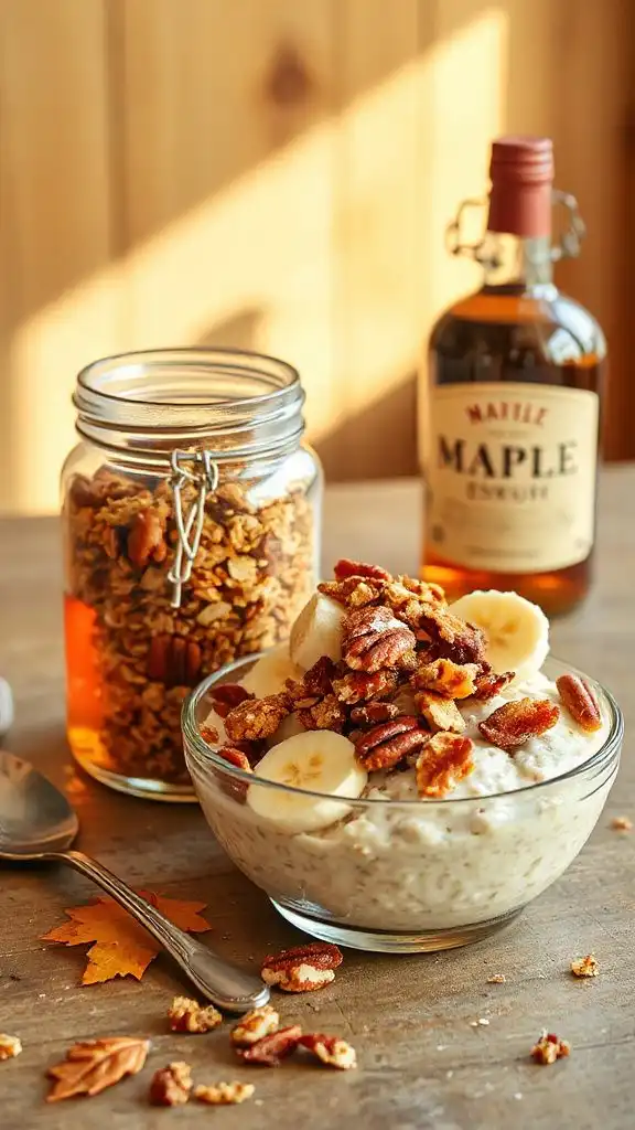maple pecan oats recipe
