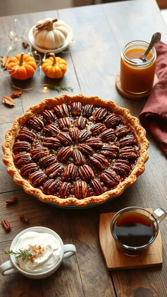 maple pecan pie delight
