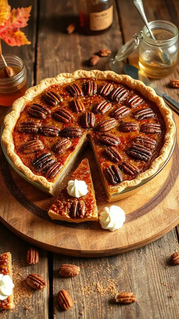 maple pecan pie recipe
