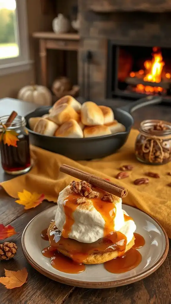 maple pecan s mores recipe