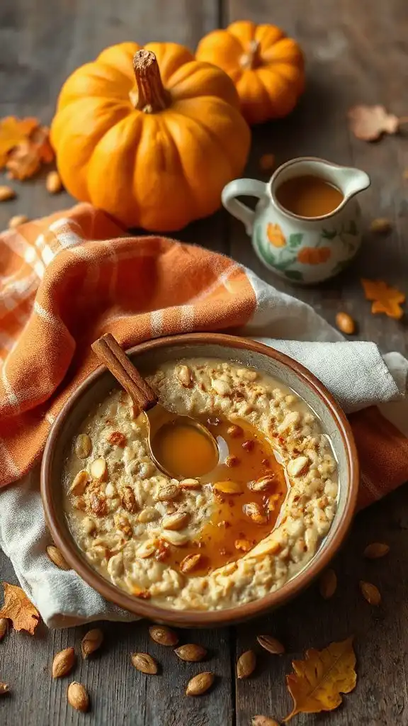 maple pumpkin oatmeal recipe