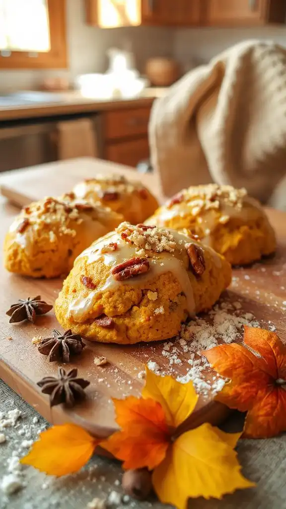 maple pumpkin scones recipe