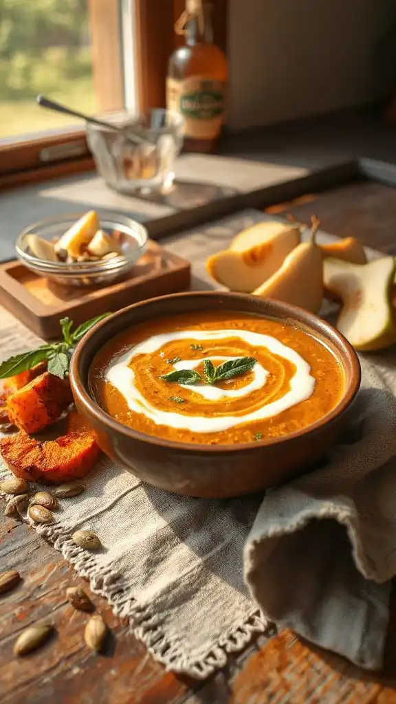 maple roasted squash soup maple roasted squash soup