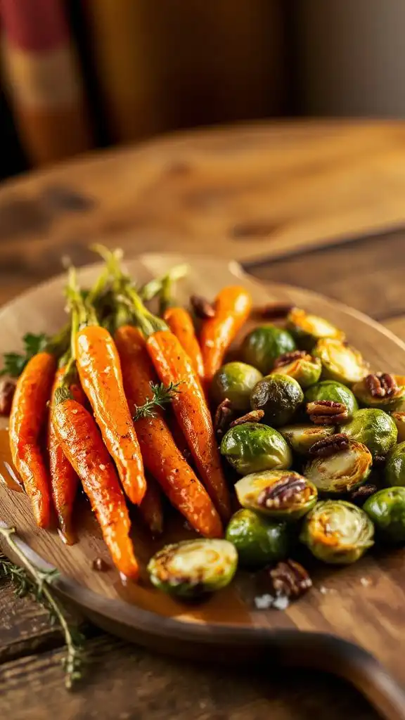 maple roasted vegetable delight