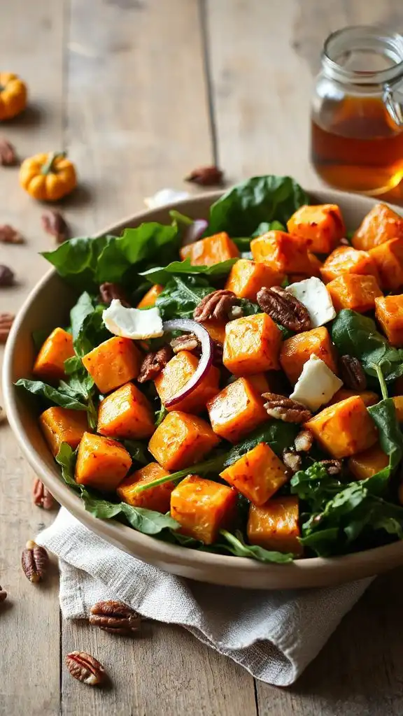 maple sweet potato salad