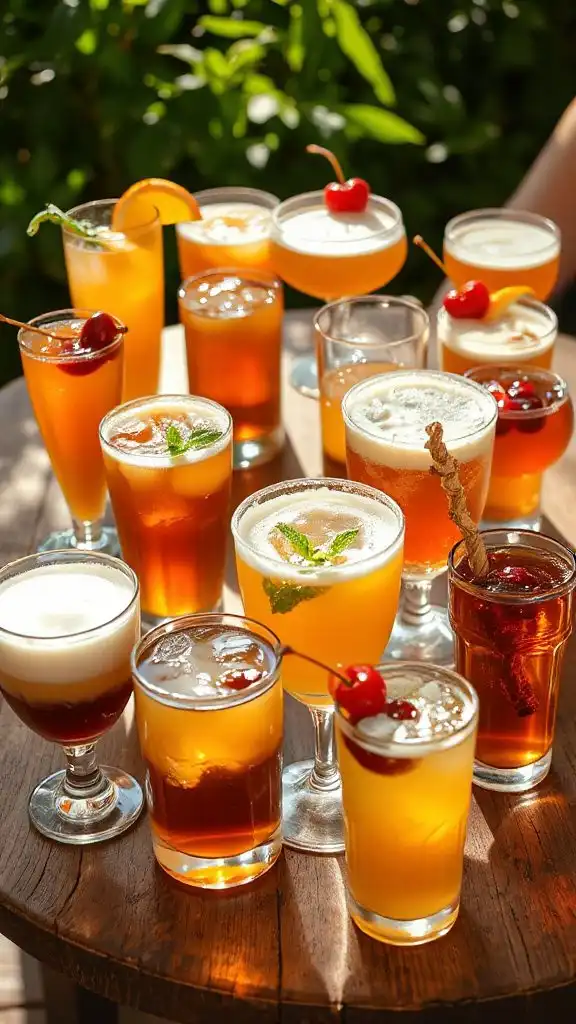 maple syrup brunch cocktails