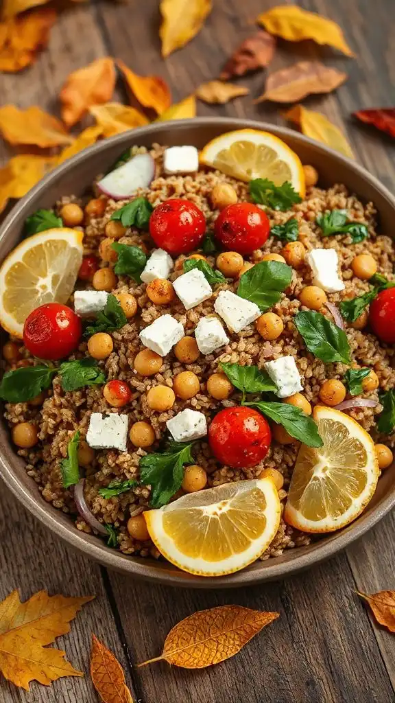 mediterranean farro salad recipe
