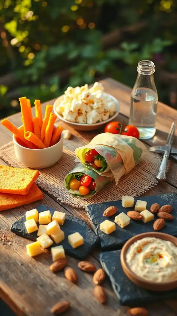 mess free bus snacks