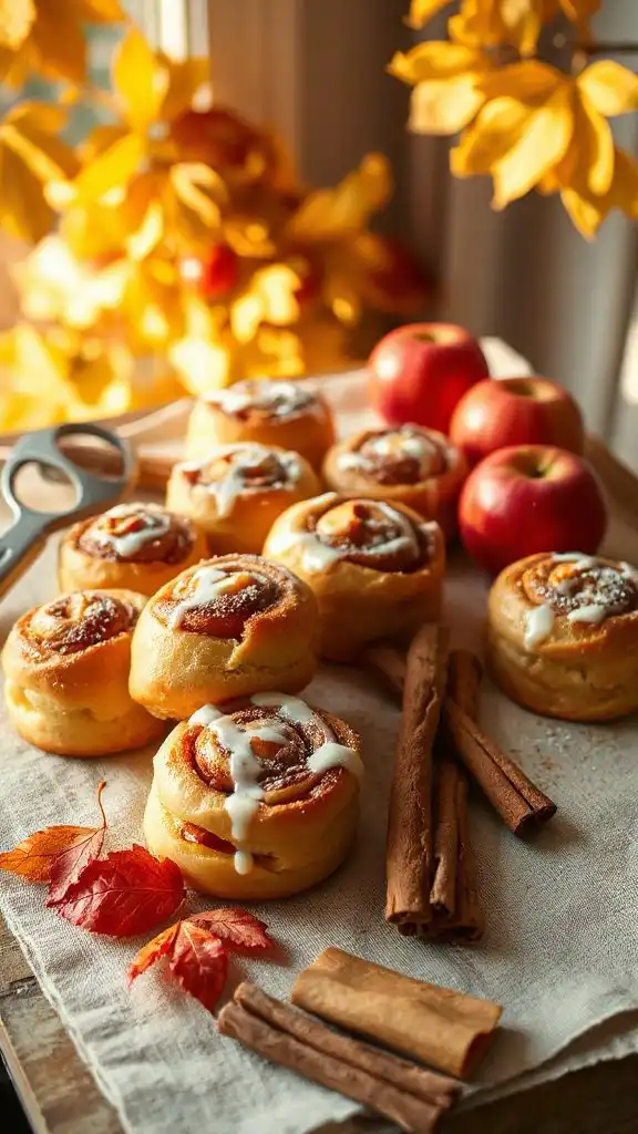 mini apple cinnamon treats