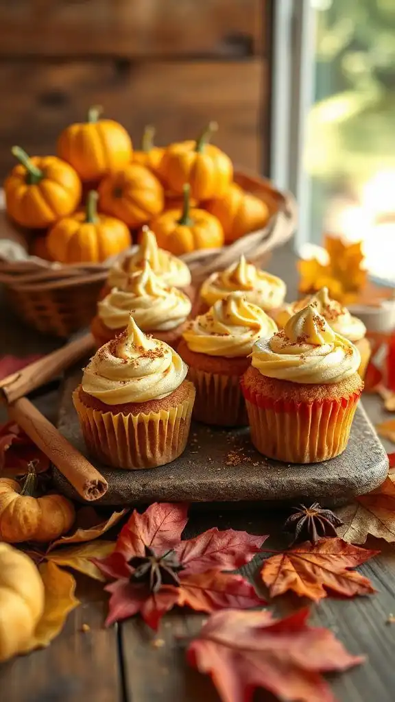 mini pumpkin spice cupcakes mini pumpkin spice cupcakes