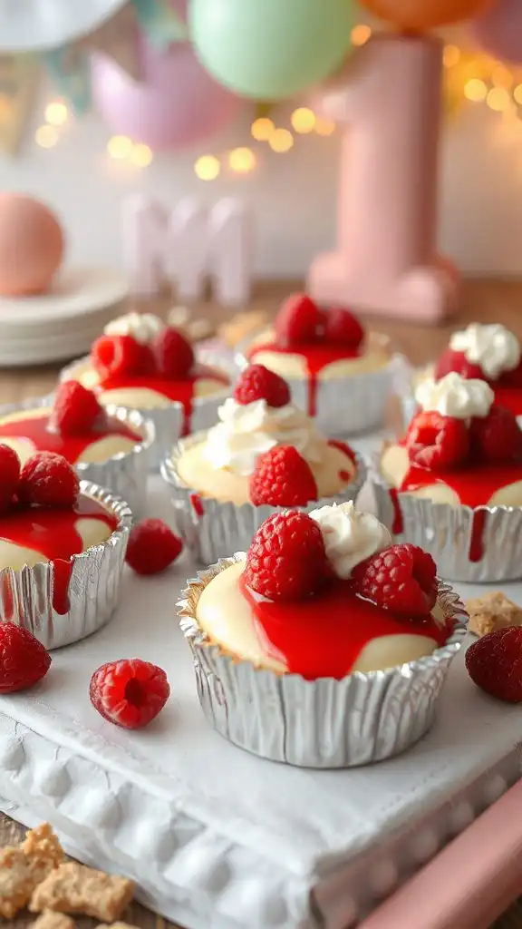 miniature cheesecake dessert recipe