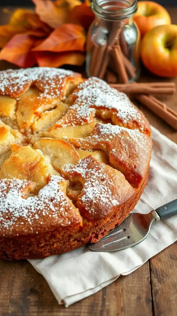 moist and delicious apple cake