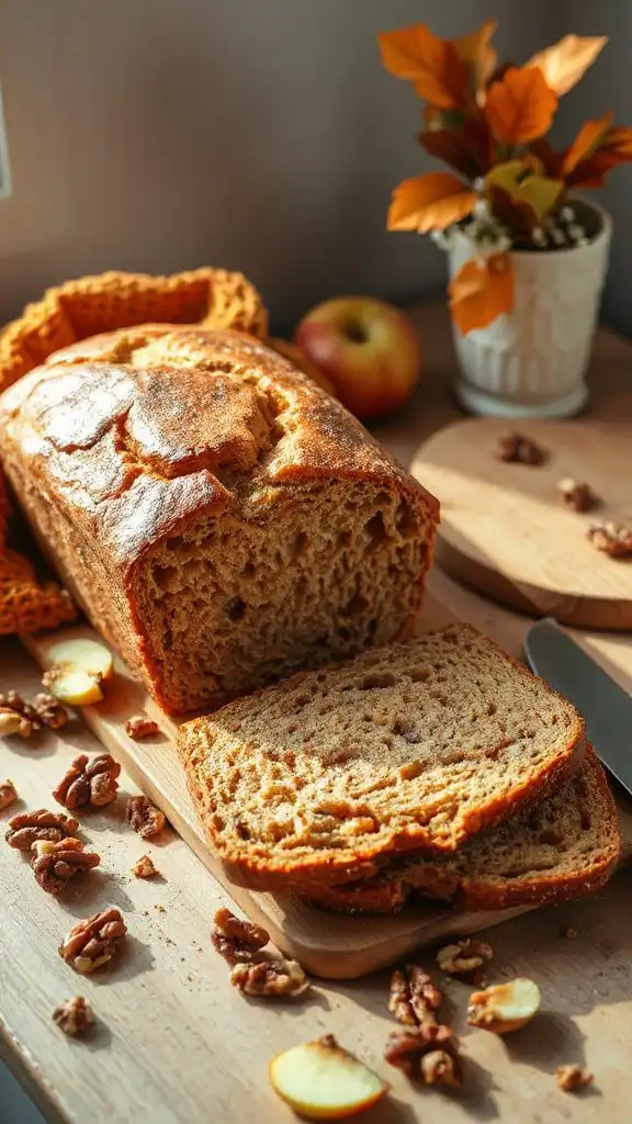 moist gluten free apple bread