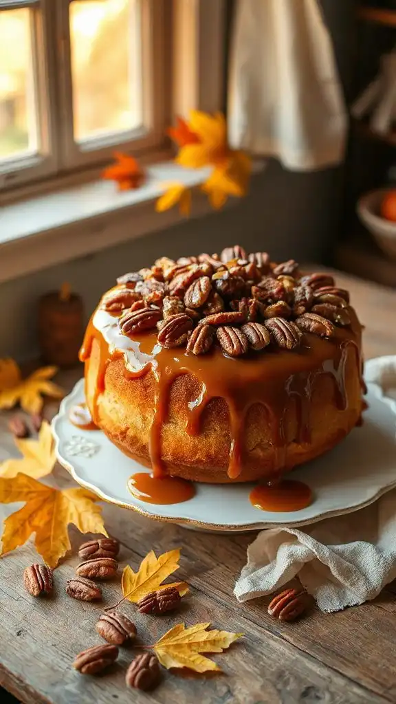 moist pecan butter cake